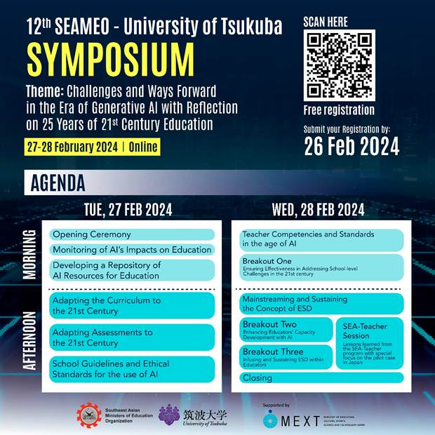 Simposium SEAMEO-Universiti Tsukuba