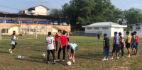 Latihan Intensif Pasukan Bola Sepak KVSB