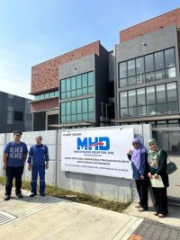 LAWATAN PELAJAR OJT KALI PERTAMA KE MHD OFFSHORE GROUP