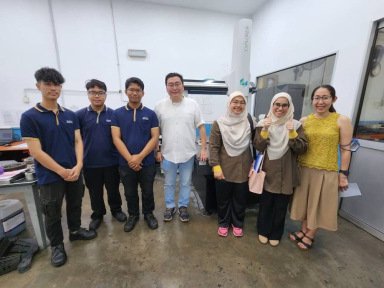 LAWATAN PELAJAR OJT KALI PERTAMA DI SUNYAN ENGINEERING SDN BHD