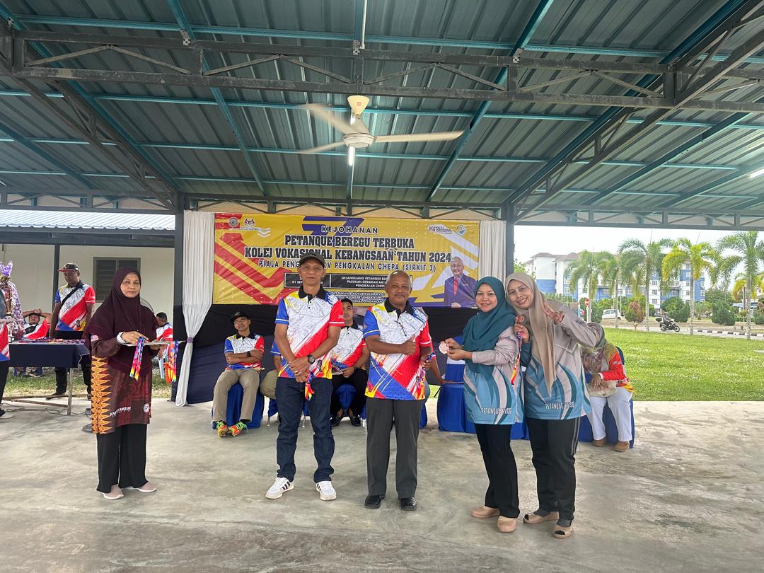 Kejohanan Double Petanque Piala Pengarah KV Pengkalan Chepa: Kecemerlangan Pasukan KVSB