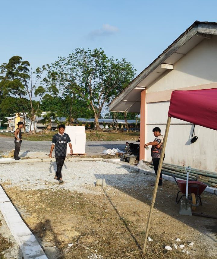 Pembinaan Gelanggang Petanque: Memupuk Bakat dan Mengisi Masa Lapang Pelajar KVSB